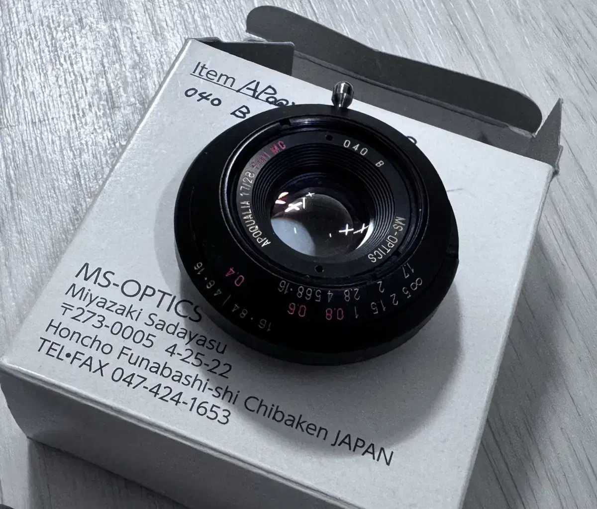 (130만원) MS Optics 28mm Apoqualia